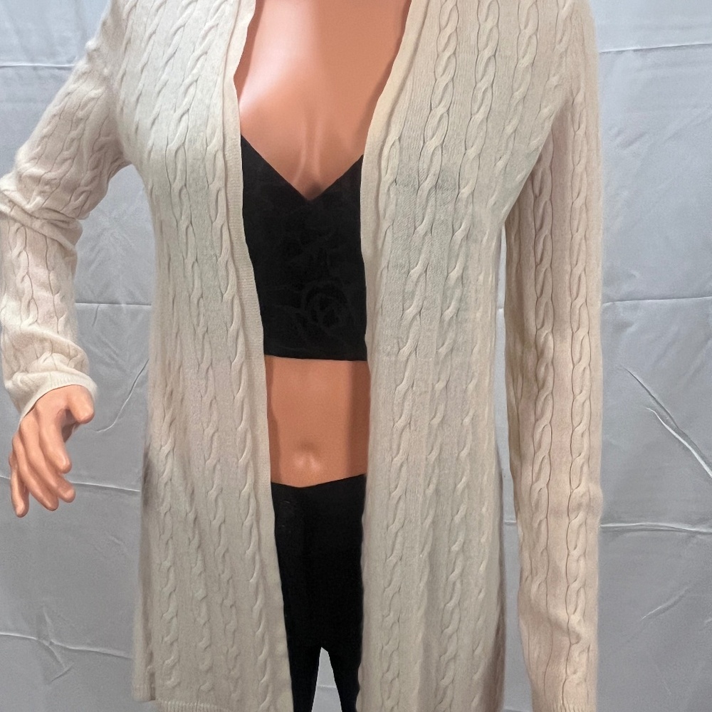 Talbots long cashmere sweater size S